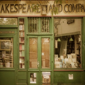 Paris Fotografie Shakespeare and Company Fotobuchhandel Druck Frankreich Fine Art Print par61