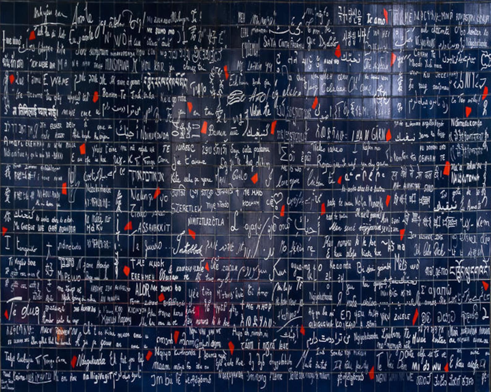 Paris Wall of Love Photo Photograph I Love You Wall Paris Etsy