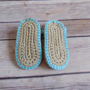 Baby Sandals, Baby Shoes, Summer Baby Flip Flops, Newborn image 4