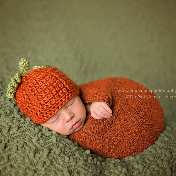 Newborn Pumpkin Hat Etsy