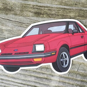 1982 Ford EXP Sticker