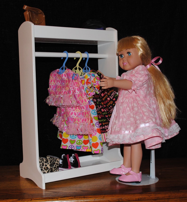 Clothes Rack for 18 Dolls Smaller Size Etsy