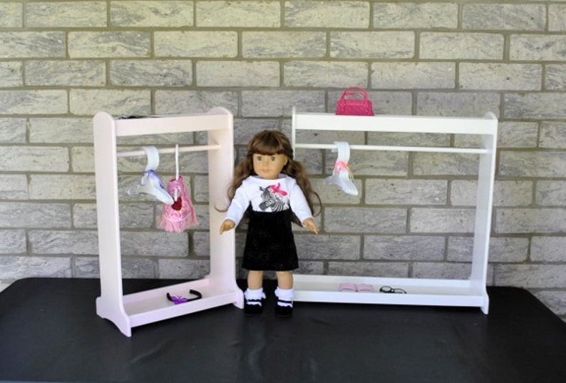Large Clothes Rack for 18 Dolls Etsy