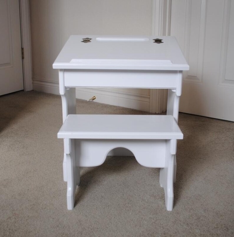 Child's Flip Top Desk and Stool Houston and Surrounding Etsy
