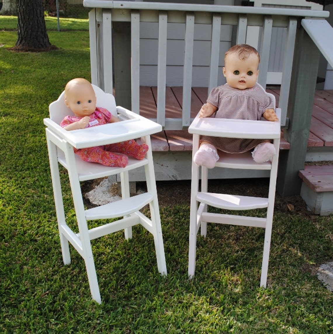 Doll High Chair Etsy