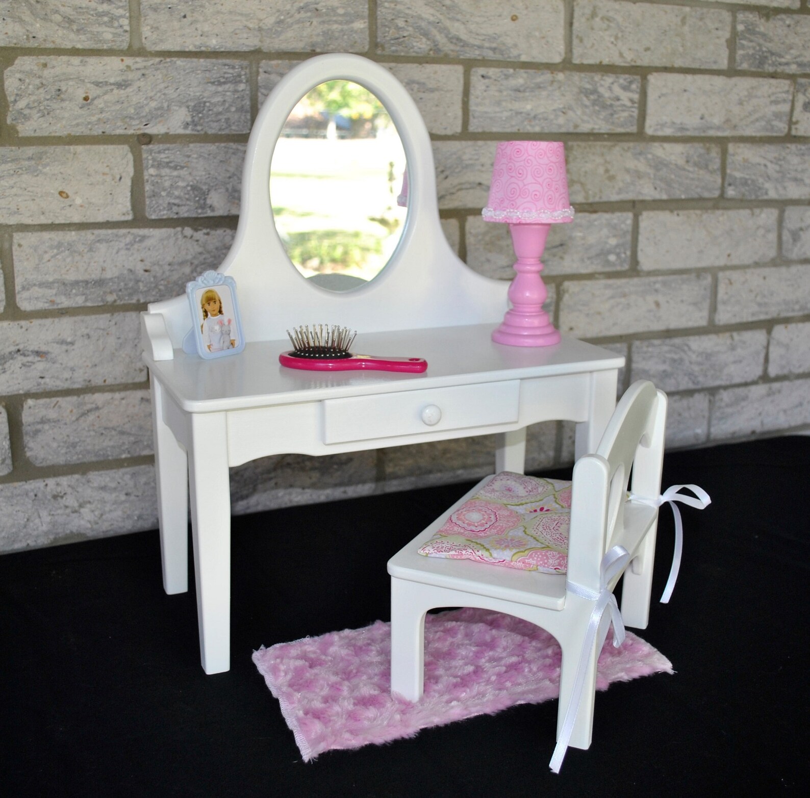 Vanity/dressing Table for 18 Doll Such as the American Etsy