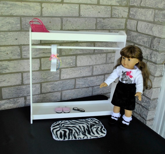 american girl doll clothes rack