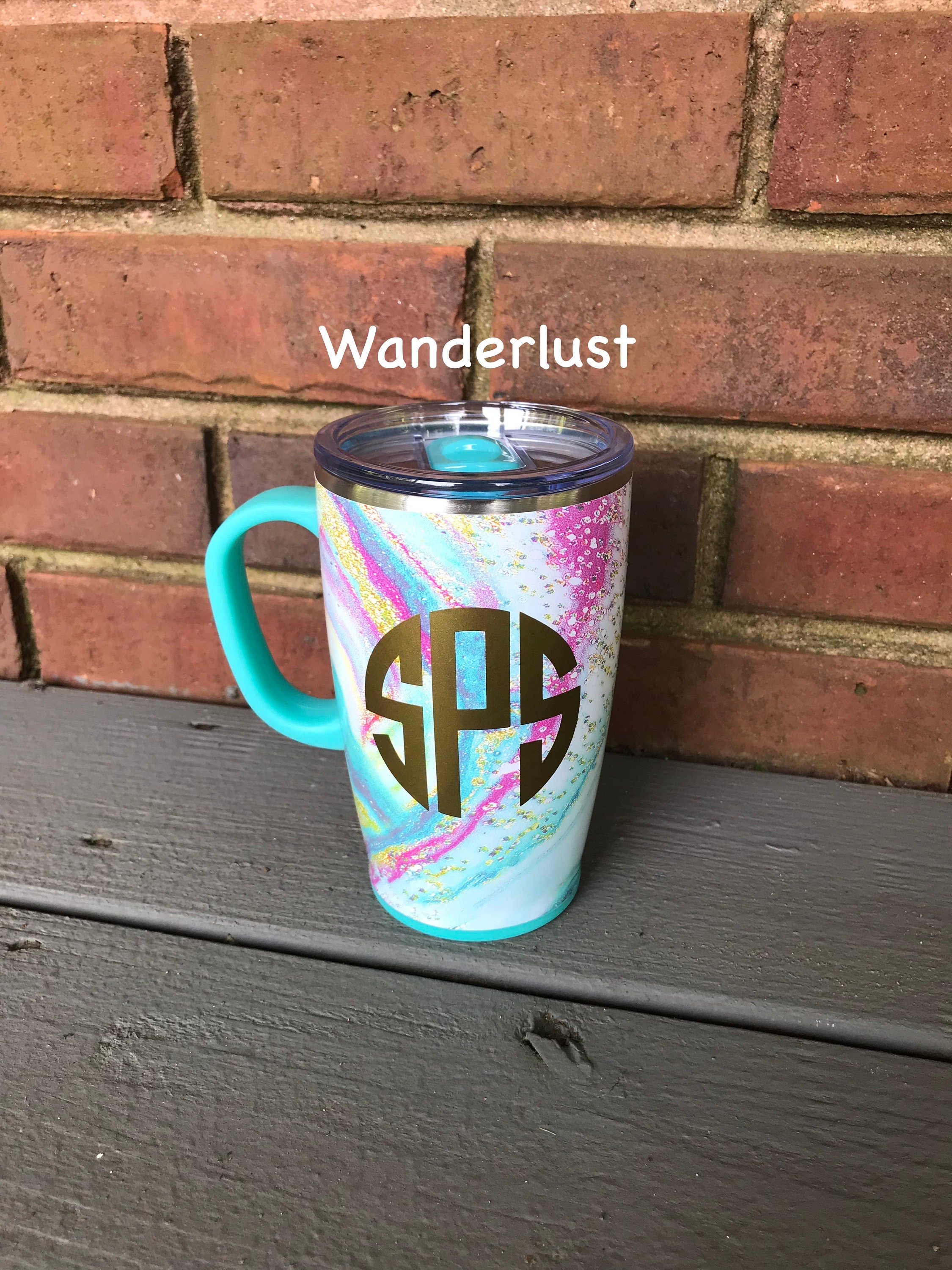 Personalized SWIG Coffee/tea Mugs 9 Assorted Colors or Patterns to Choose  From Great Birthday, Valentine, Easter Basket & Teacher Gift 