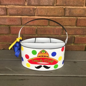 Pojemnik na przybory kuchenne Cinco de Mayo; Idealny do organizacji przyjęć lub zajęć plastycznych; Świetny prezent; Sprawdź wszystkie wzory na różne pory roku/święta; Świetny prezent!