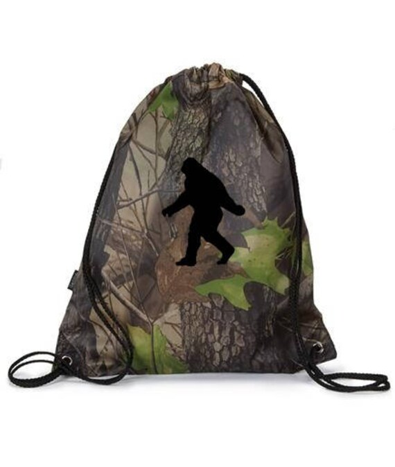 camo cinch bag