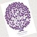 Signature Guest Book Wedding Tree Printable File Custom Keepsake Digital Poster, Baby Shower ...