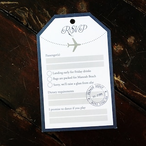 boarding pass wedding invitation - printable file - aviation wedding, ticket wedding invite, airplane theme, destination wedding, custom image 6
