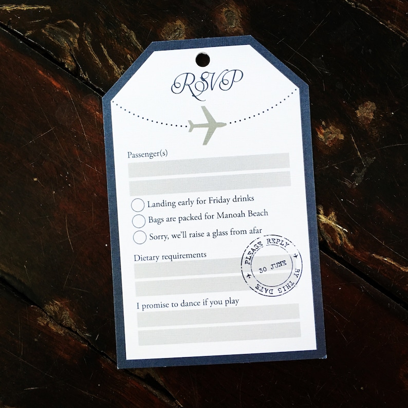 boarding pass wedding invitation - printable file - aviation wedding, ticket wedding invite, airplane theme, destination wedding, custom image 6