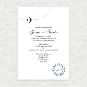 boarding pass wedding invitation printable file aviation wedding, ticket wedding invite, airplane theme, destination wedding, custom image 2