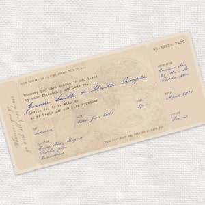 carte d'embarquement pour faire-part de mariage imprimable - papeterie de mariage bricolage voyage chic antique, destination sur le thème du voyage, globe terrestre vintage