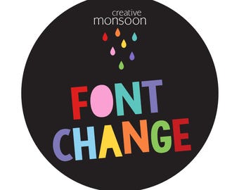 FONT CHANGE