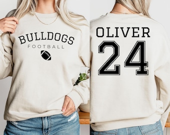 Custom School Spirit Shirt, Favorite School Team Mascot Shirt, Back To School Shirt, Custom Text Shirt, School Logo Shirt, Football Fan Gift