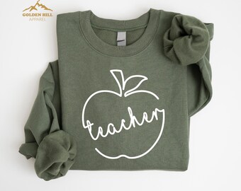 Teacher Sweatshirt, Elementary Teacher Gift, Cute Teacher Shirt, Teacher Appreciation Gift, Back To School, Team Teacher Sweatshirt