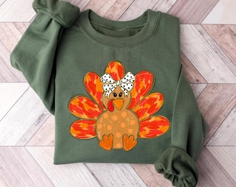 Funny Thanksgiving Turkey Sweatshirt: Thanksgiving Gobble Shirt