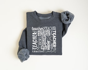 Teacher Sweatshirt, Elementary Teacher Sweatshirt, Teacher Appreciation Gift, Cute Gift For New Teachers, Team Teacher Gift, Back To School