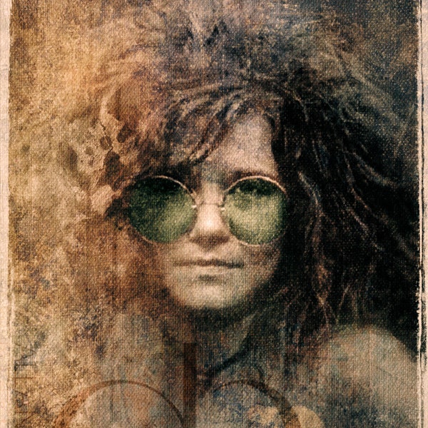 Janis Joplin - Limited Edition Print 8.5 x 11