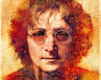 John Lennon - Limited Edition Giglee Print 16 x 20