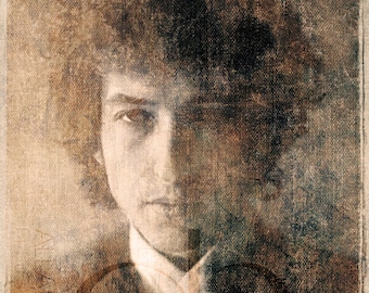 Bob Dylan - Limitierte Auflage Druck 8,5 x 11