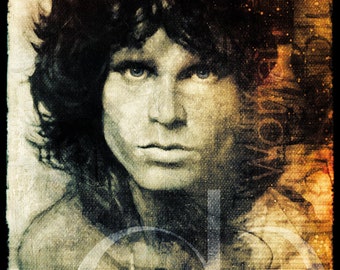 Jim Morrison - Limited Edition Giglee Print 16 x 20