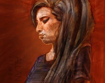 Amy Winehouse - limitierte Auflage 11 x 17
