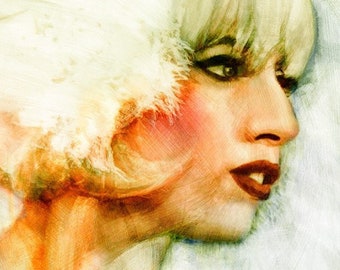 Lady Gaga - Limited Edition Giclée-Druck 16 x 20