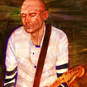 Billy Corgan of the Smashing Pumpkins - Limited Edition Giclee Print 16 x 20