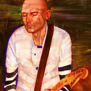 Billy Corgan of the Smashing Pumpkins - Limited Edition Print 8.5 x 11