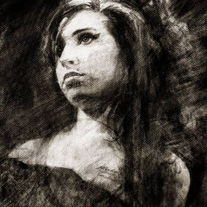 Amy Winehouse - Digital Download 7.5 x 10