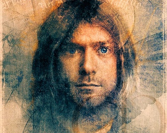 Kurt Cobain - Limited Edition Giclee Print 16 x 20