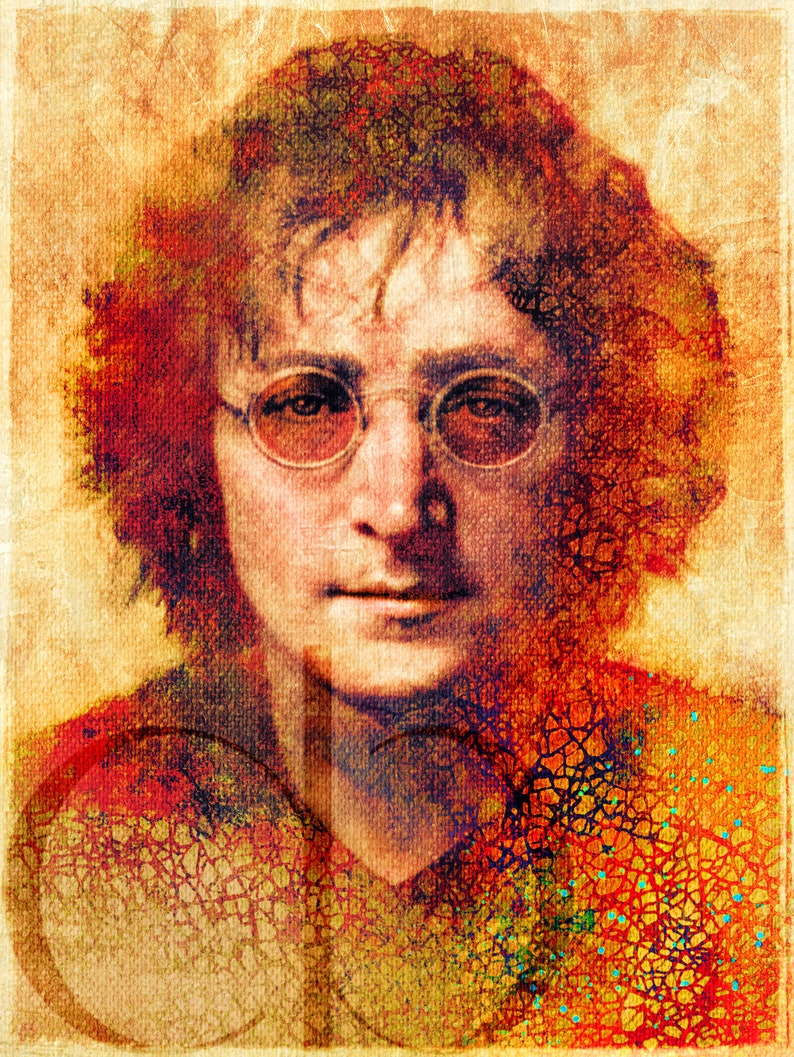 John Lennon Limited Edition Print 8.5 x 11 image 1