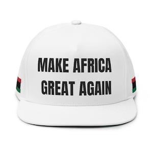 Make Africa Great Again, stijlvolle snapback-hoed, trendy pet voor activisme, cadeau voor sociale pleitbezorgers