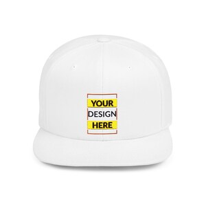 Customizable Embroidered Snapback Cap