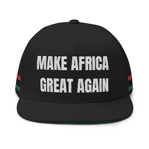 Make Africa Great Again, stijlvolle snapback-hoed, trendy pet voor activisme, cadeau voor sociale pleitbezorgers