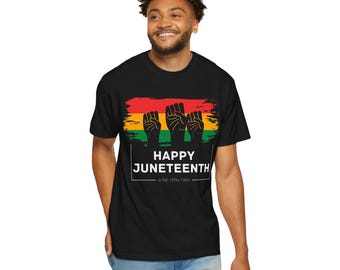 Juneteenth Freedom Day Unisex Garment T-shirt