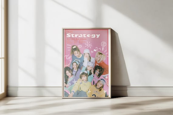TWICE: Strategy Digital Album Poster - Etsy