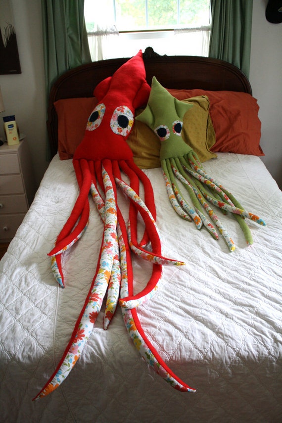 giant stuffed squid