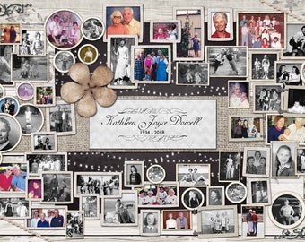 Remembrance Photo Collage - Design Only