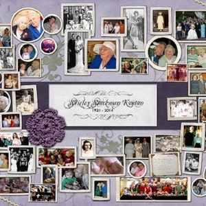 Remembrance Photo Collage Design Only image 7