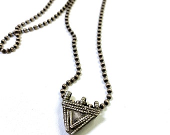 Sterling Silver Ethiopische Telsum Kraal ketting voor Evil Eye Protection