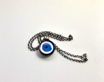 Originele kunst boze oogglas hanger ketting