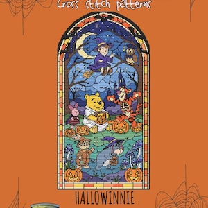 Hallowinnie - Kruissteekpatroon (Digitale PDF, Patroonbeheerder)