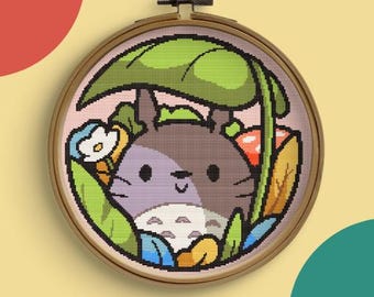 What a neighbor - Cross Stitch Pattern (Digital PDF, Pattern Keeper)
