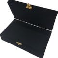 Velvet Box For Dominoes Double 6 Jumbo Size (Storage Box )