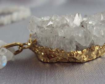 Quartz necklace