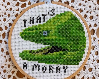 That's a Moray cross stitch PDF pattern